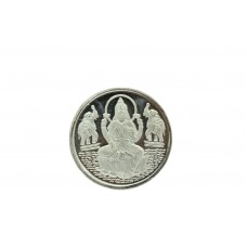 Religious 999 fine silver coin India Goddess Laxmi Shree with box Gift